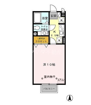 プランドール 間取り図