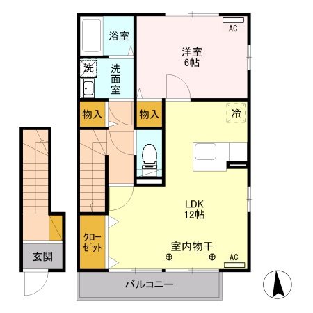 カギロイ・ノーラ 間取り図
