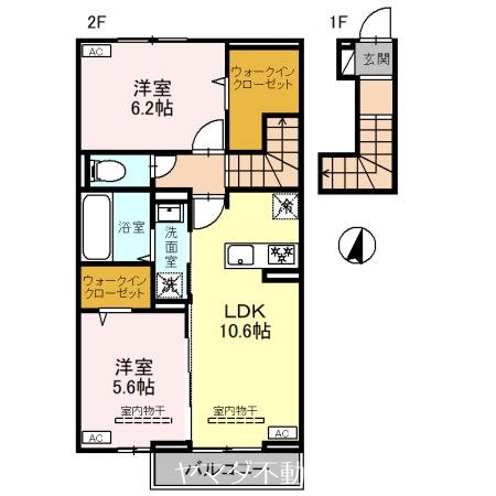 アナベル３ 間取り図
