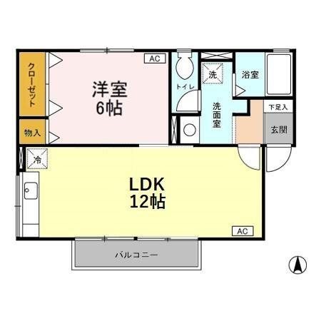 シエル高井 間取り図