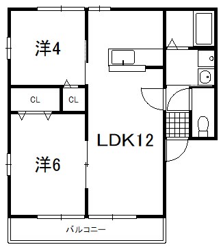 メゾンドルチェ 間取り図