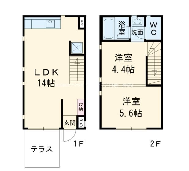 Ｔｉｎｏ　Ｃｉｔｔａ W 間取り図