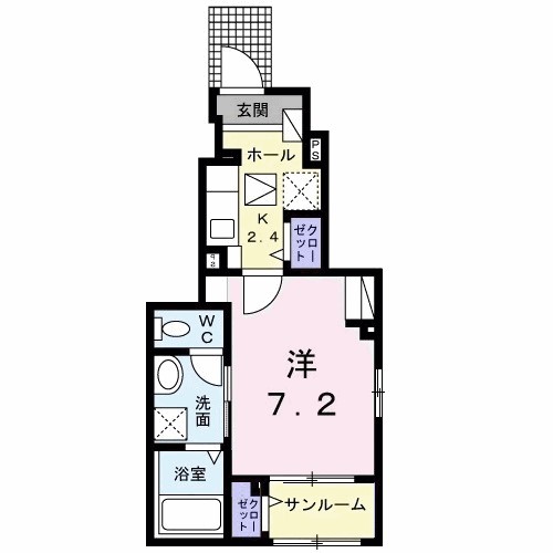 ルーツショアⅣ 間取り図