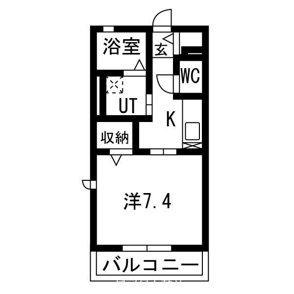 アズール 間取り図