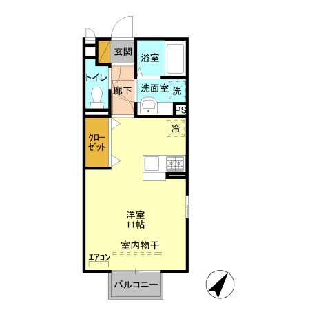 ベルテ 間取り図