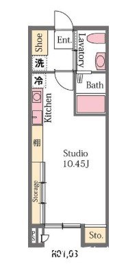 アルデバラン 間取り図