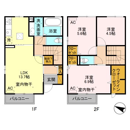 ワイ・ヴィクトワール　 間取り図