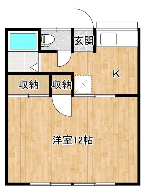 シンコーセブン  間取り図