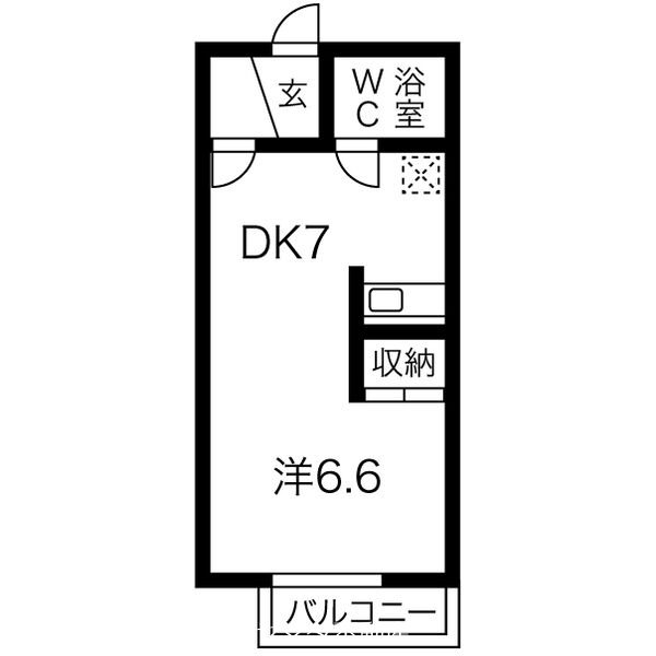 VILLA NOVA 小出 間取り図