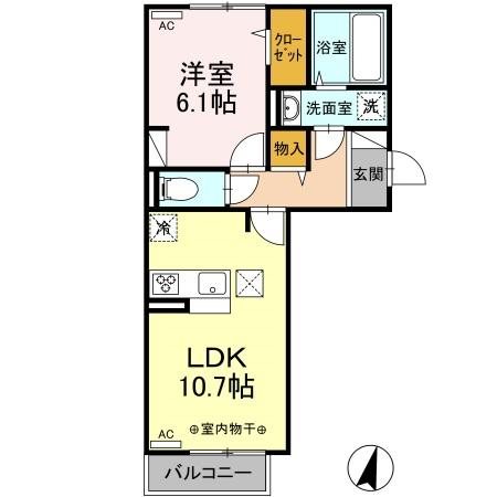 エスポワール 間取り図