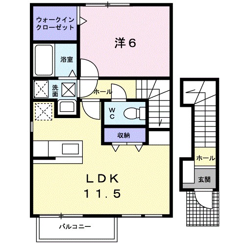 スターアリスⅥ 間取り図