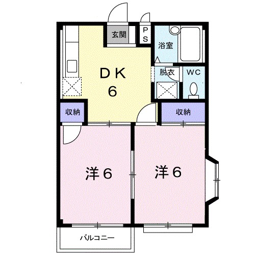 エルディム須田 間取り図