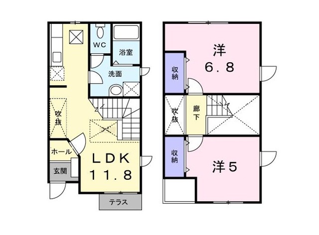エトワール 間取り図