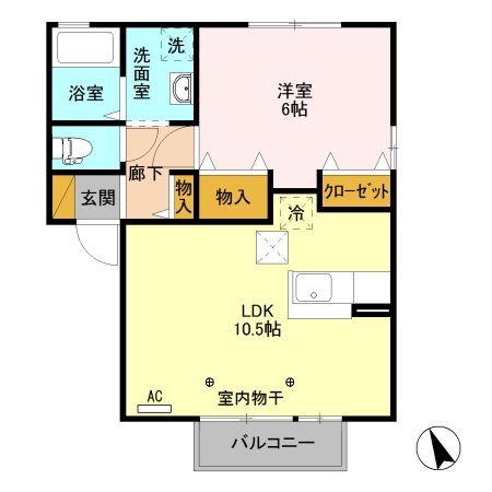 アージュⅢ 間取り図