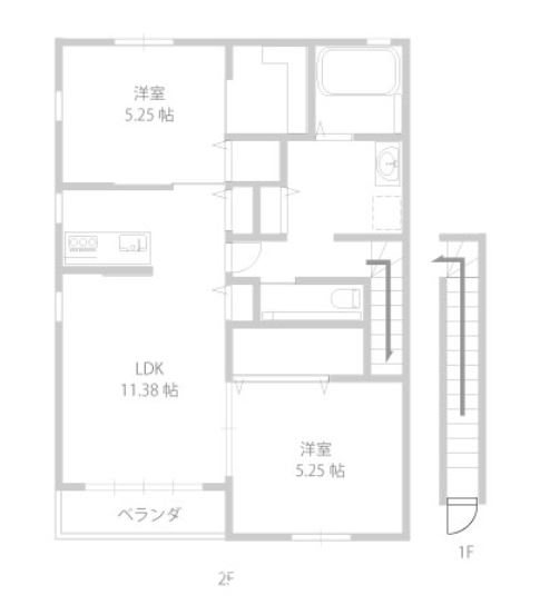 アクシス 間取り図