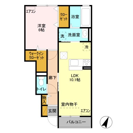 ヴァンヴェール 間取り図