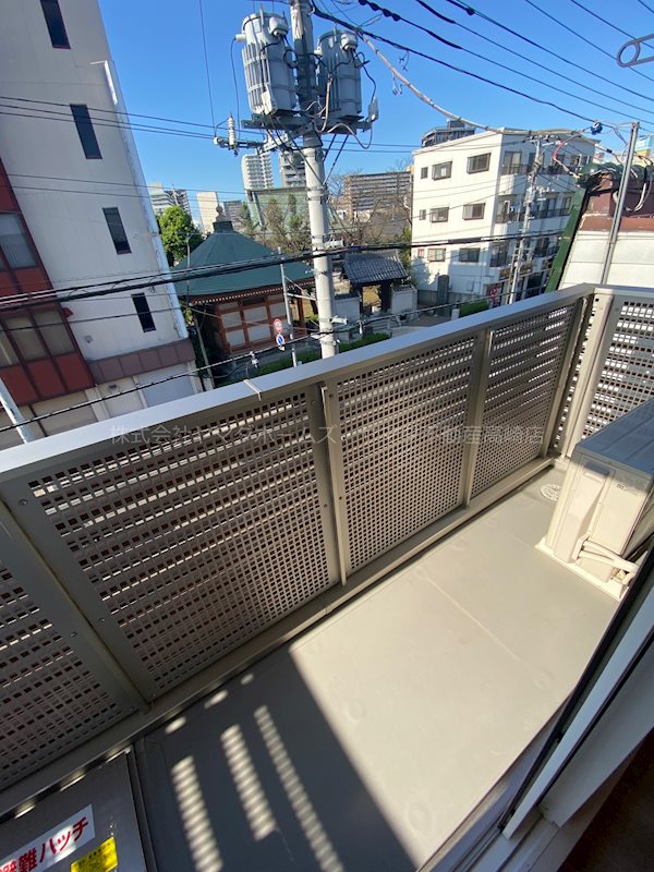 コンフォート若松 ベランダ