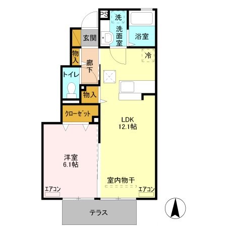 ボヌール・シュシュ 間取り図