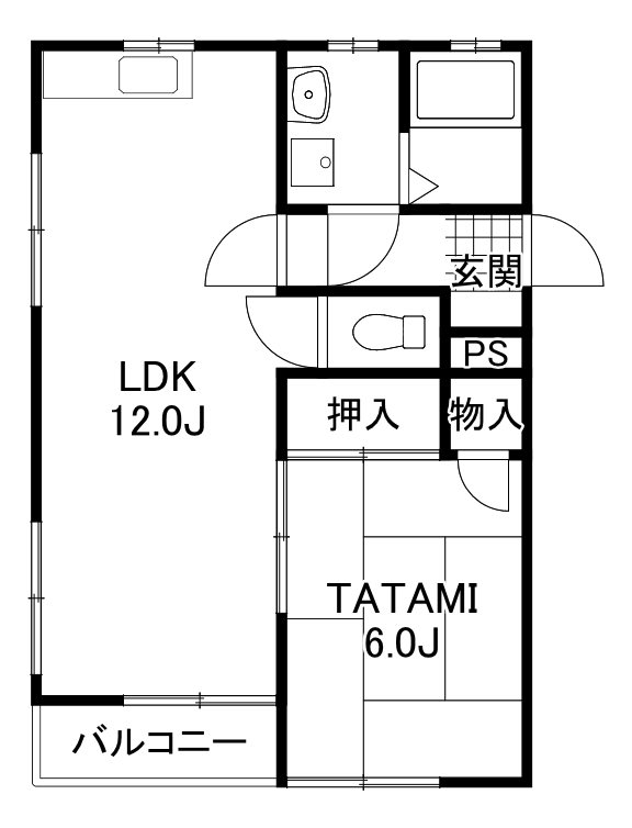 リビエール寿 間取り図