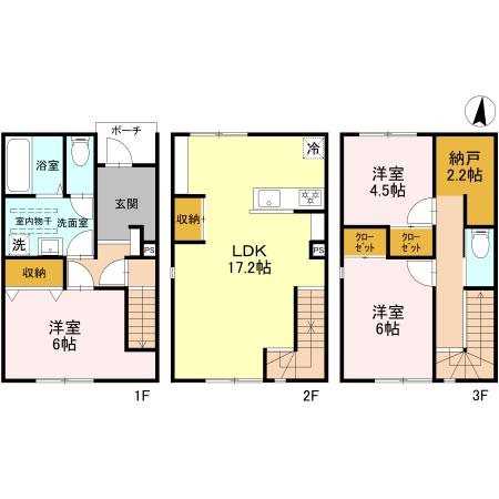 ベルネーレ 間取り図