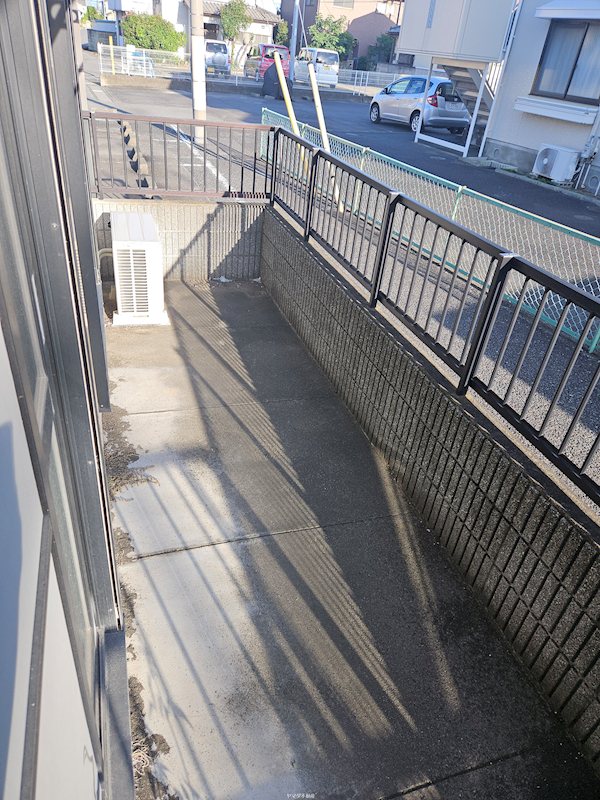 コンフォール石坂B ベランダ