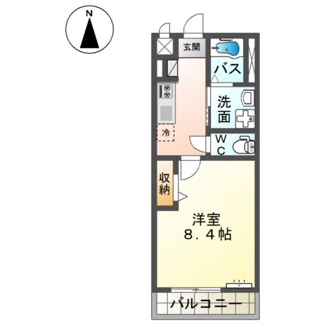 ピアチェーレ 間取り図