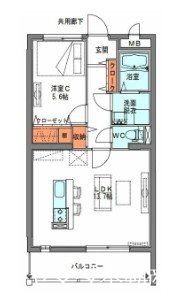 グランヴェルジュ 間取り図