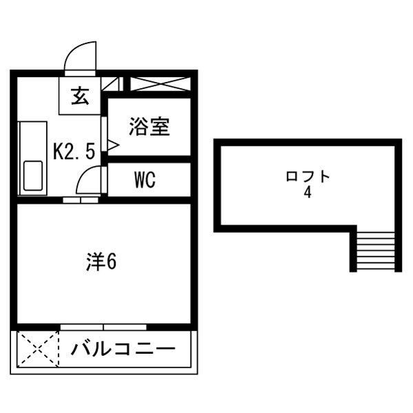 アリス箱田 間取り図