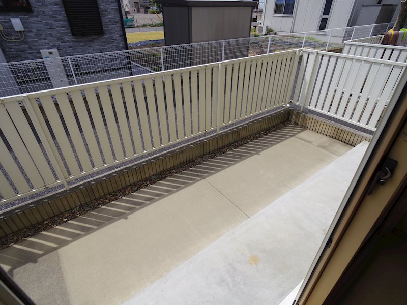 エクレール箱田A ベランダ