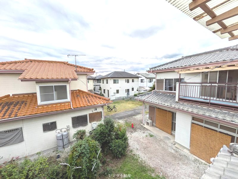 長井貸住宅 ベランダ