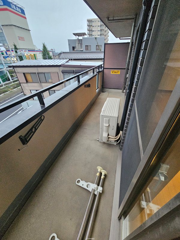 ローズガーデン前橋 ベランダ