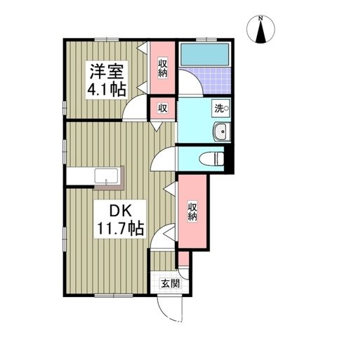 AYERS　ROCK 間取り図