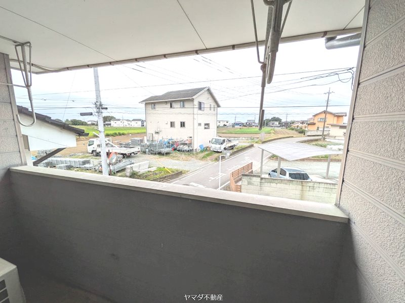 ハイツリッチ前橋 ベランダ