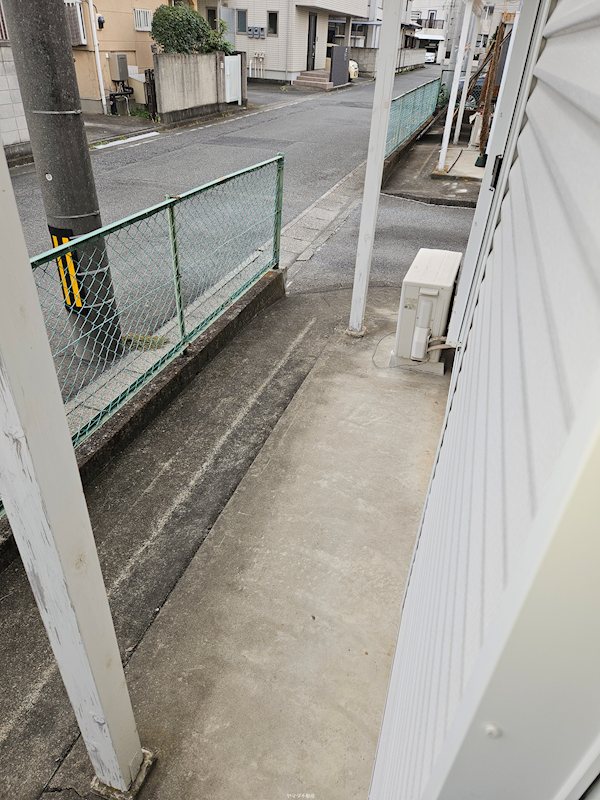 松下貸住宅 ベランダ