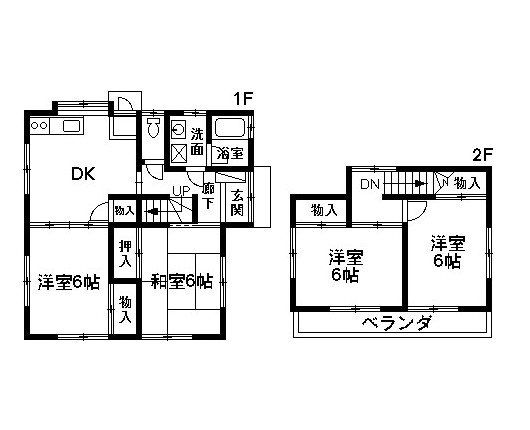 松下住宅 間取り図
