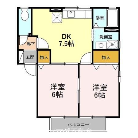 ミルキーウェイ 間取り図