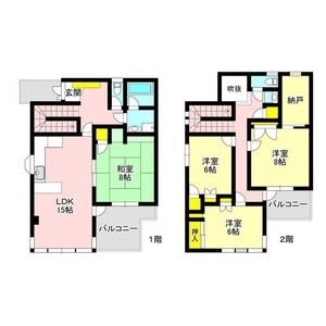 メゾン春山 間取り図