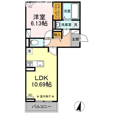 サラ　スリール 間取り図
