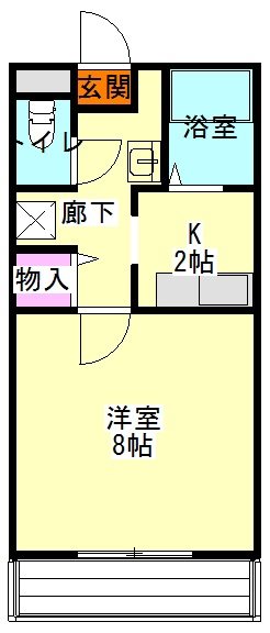ラ・フレイズⅡ 間取り図