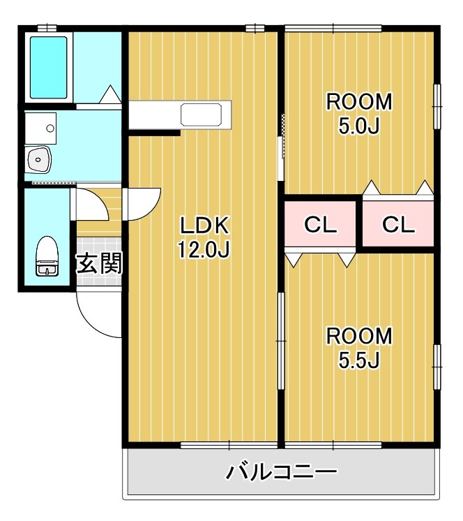レトアフリーゼ 間取り図
