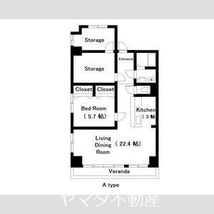 インクリースフィールド 間取り図