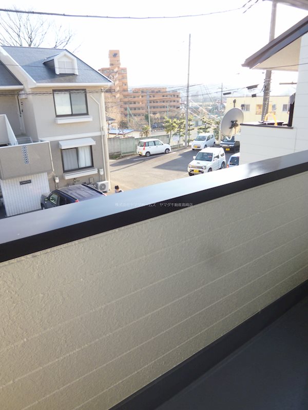 柊ハイツ ベランダ