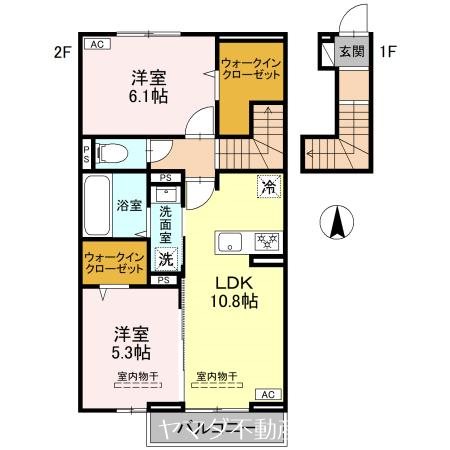 フェリオ文京２ 間取り図