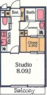 ボルックス 間取り図