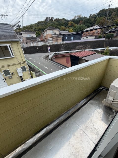 鼻高テラスハウスA・B・C・D ベランダ