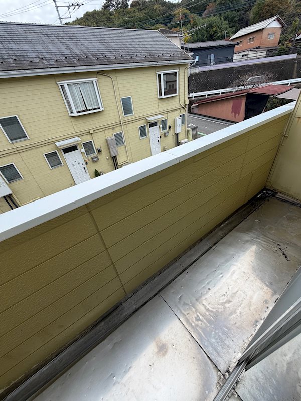 鼻高テラスハウスA・B・C・D ベランダ