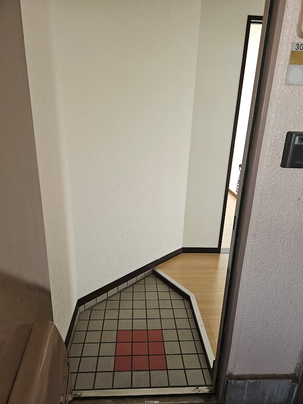 リエス前橋大島 玄関