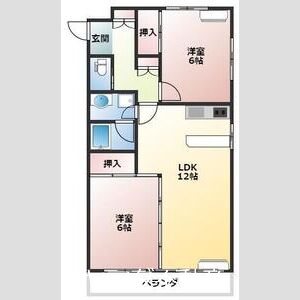 シャトル松井 間取り図
