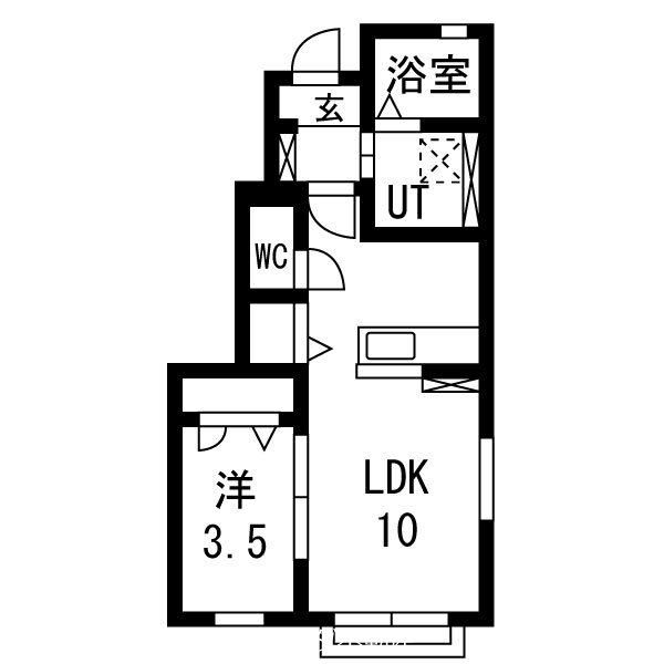 グランシャス雅 間取り図