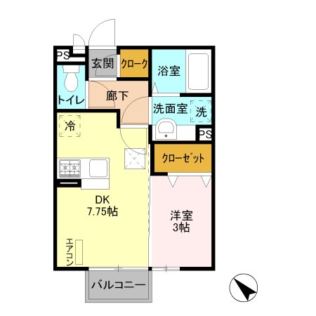 アーク山王 間取り図